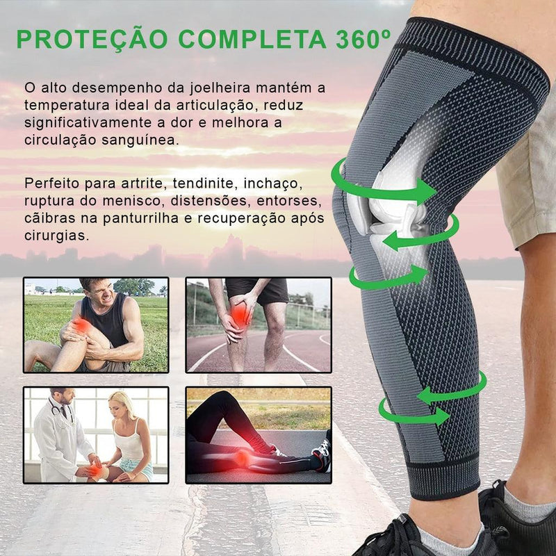 Joelheira de Compressão Ortopédica Térmica Alivio da Dor - tanamão