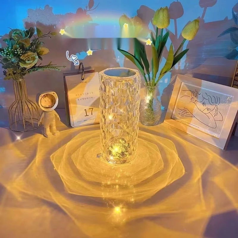 Luminária Crystal Glow - tanamão
