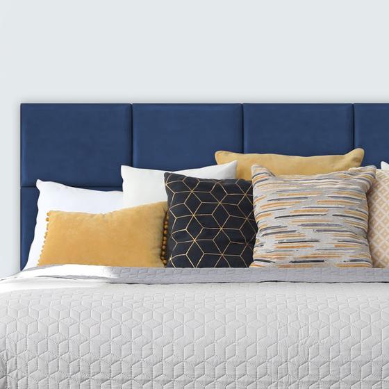 Kit 10 peças para Cabeceira de Cama Suede - tanamão