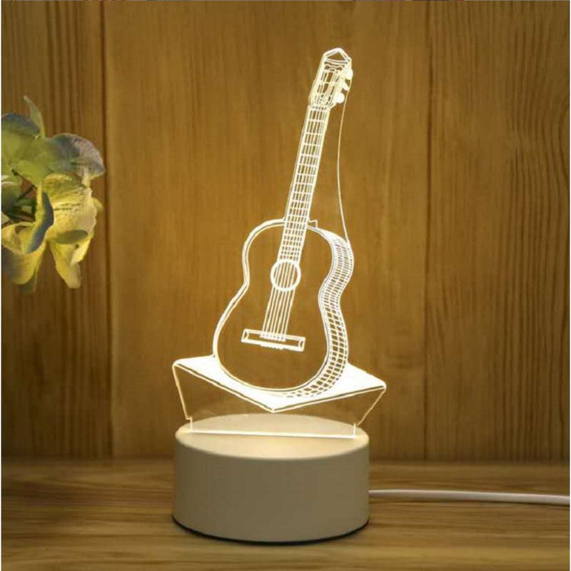 Luminária de Mesa de LED 3D - tanamão