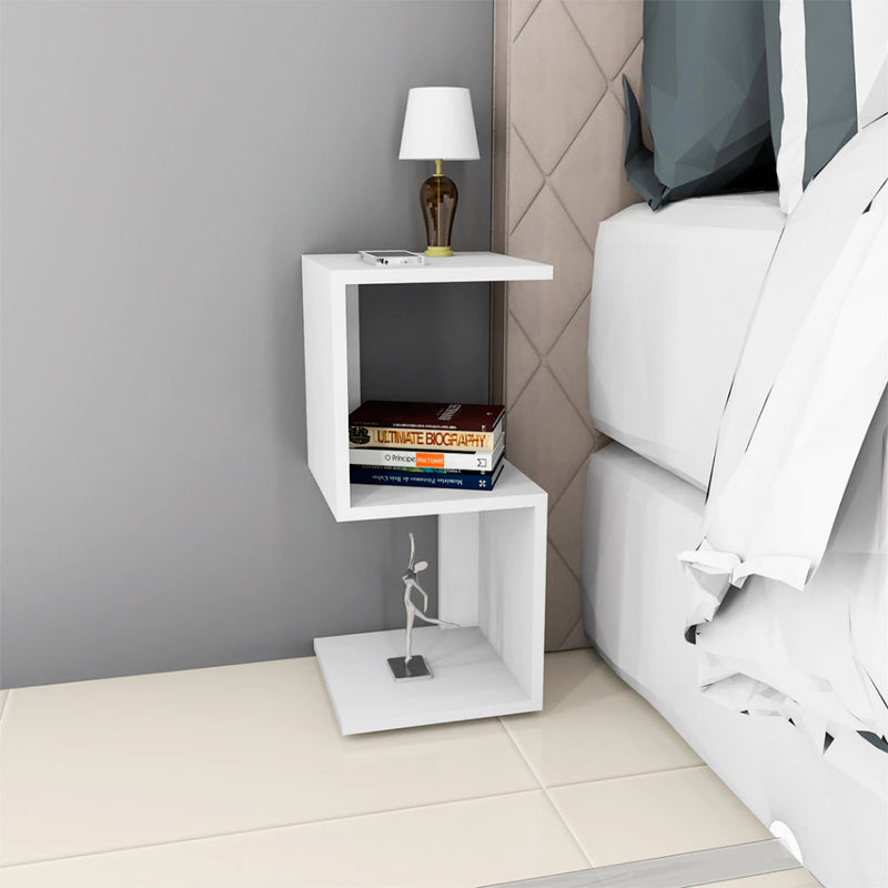 Mesa Lateral Nicho Elegance - tanamão