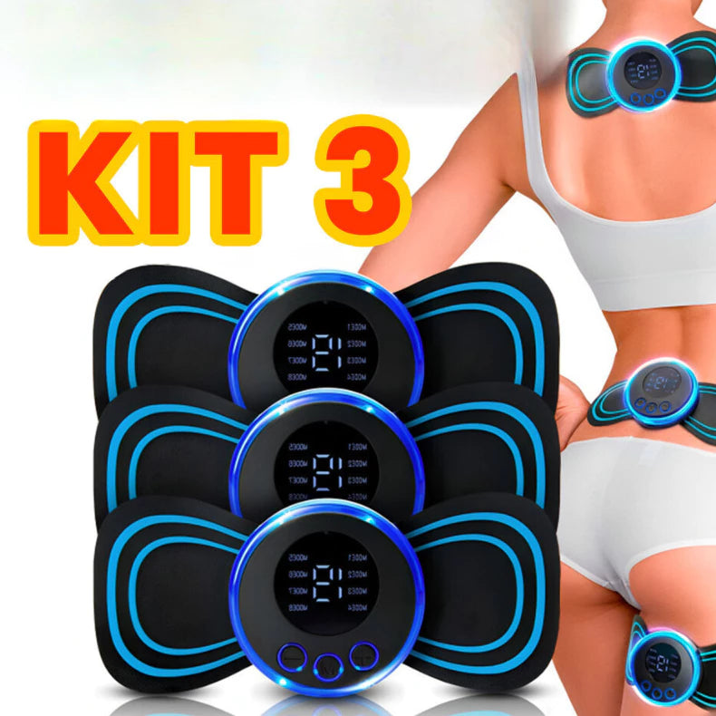 Kit 3 Massageador Elético Portátil - tanamão