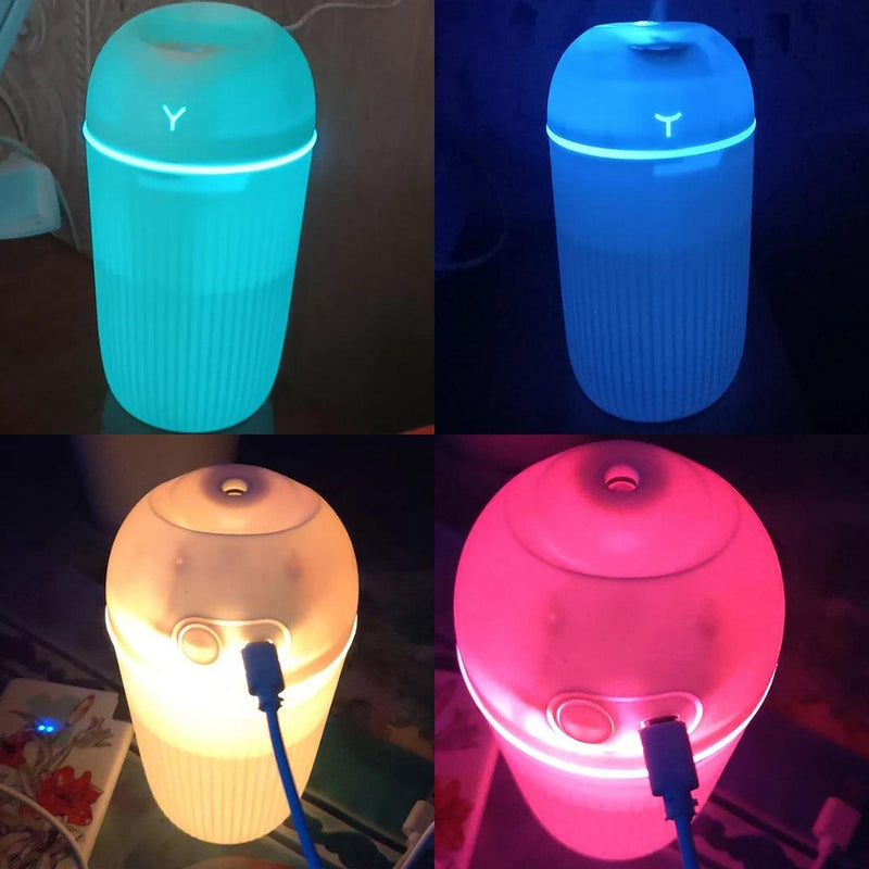 Umidificador De Ar E Aromatizador De Ambiente Ultrassônico - tanamão