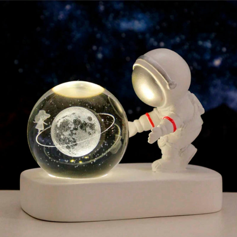 Luminária Astronauta Galáctica 3D - tanamão