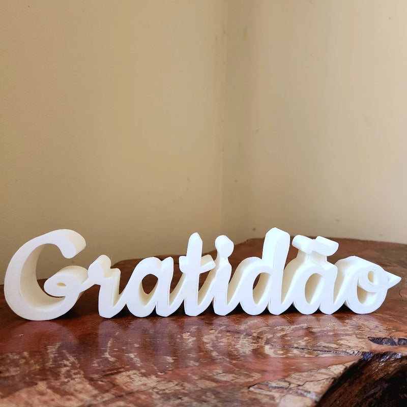 Enfeite Gratidão - tanamão
