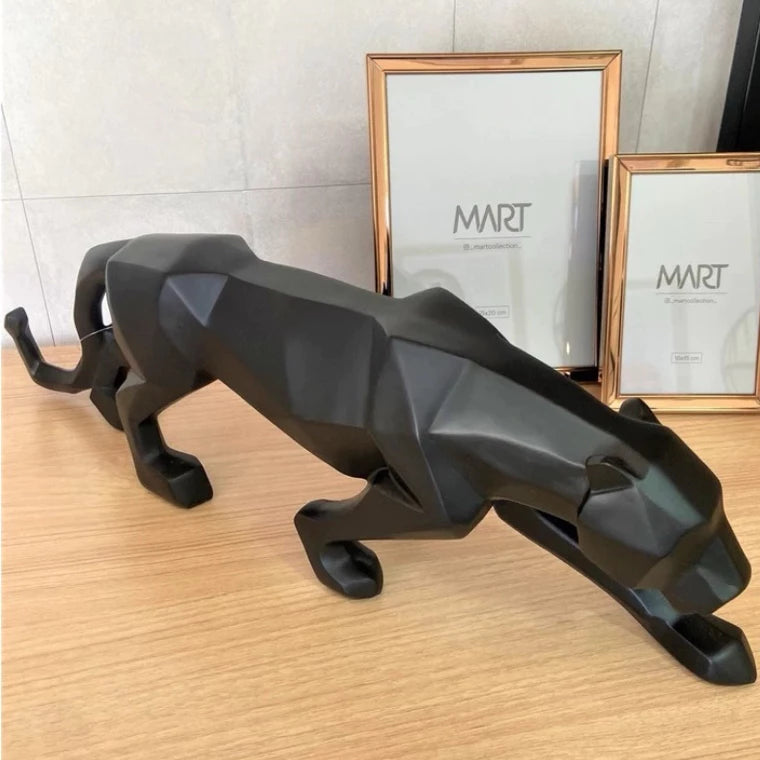 Escultura Pantera Negra - tanamão