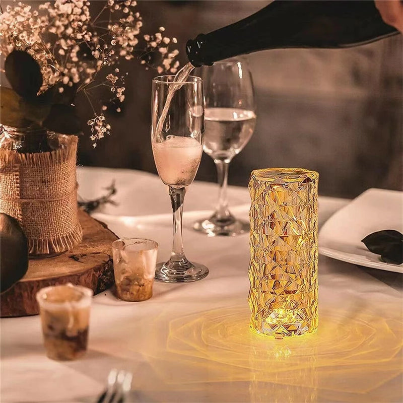 Luminária Crystal Glow - tanamão
