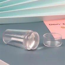 Carimbo De Unha Silicone Transparente Nailart Para Francesinha - tanamao
