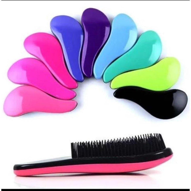Kit 1 Escova Mágica + 1 Escova Polvo + 1 Touca de Cetim+ 1xuxa de Cetim - tanamao