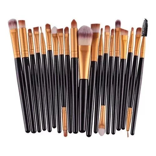 Kit 20 Pinceis para Maquiagem Profissional - tanamao