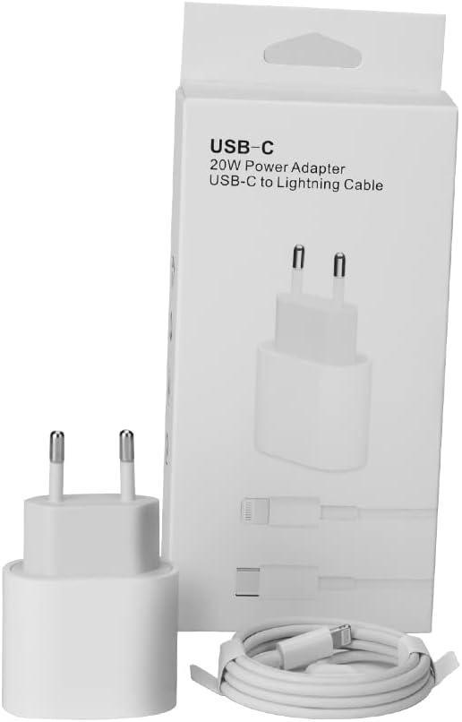 Kit Carregador De iPhone Fonte + Cabo Carregamento Rápido - tanamao